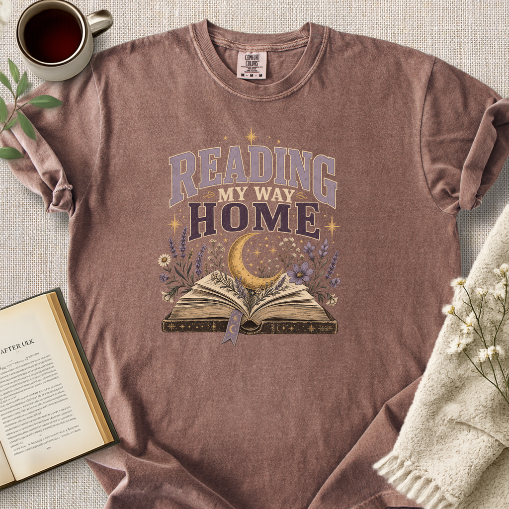 "Reading My Way Home" Cozy Tee