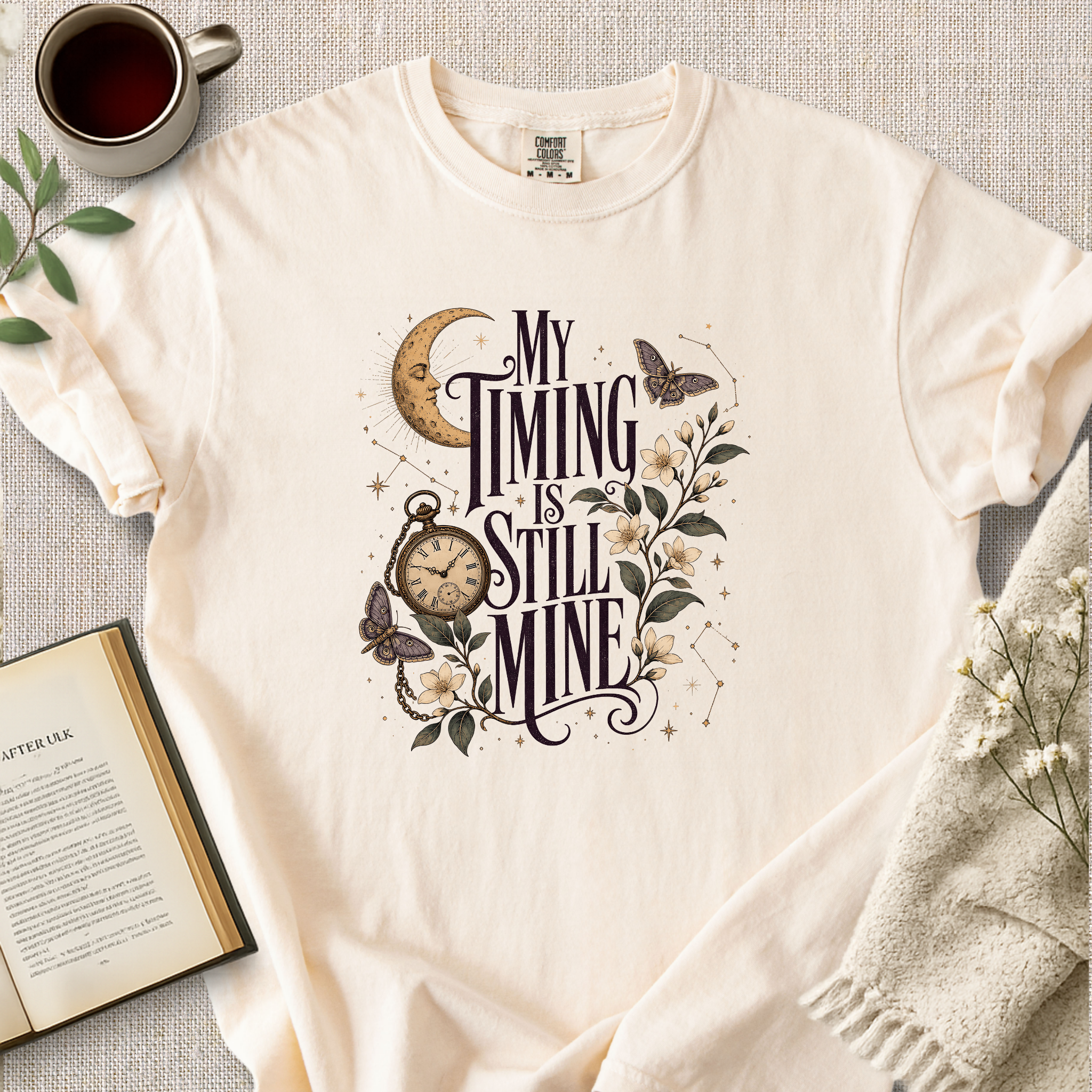 "My Timing Is Still Mine" Cozy Tee