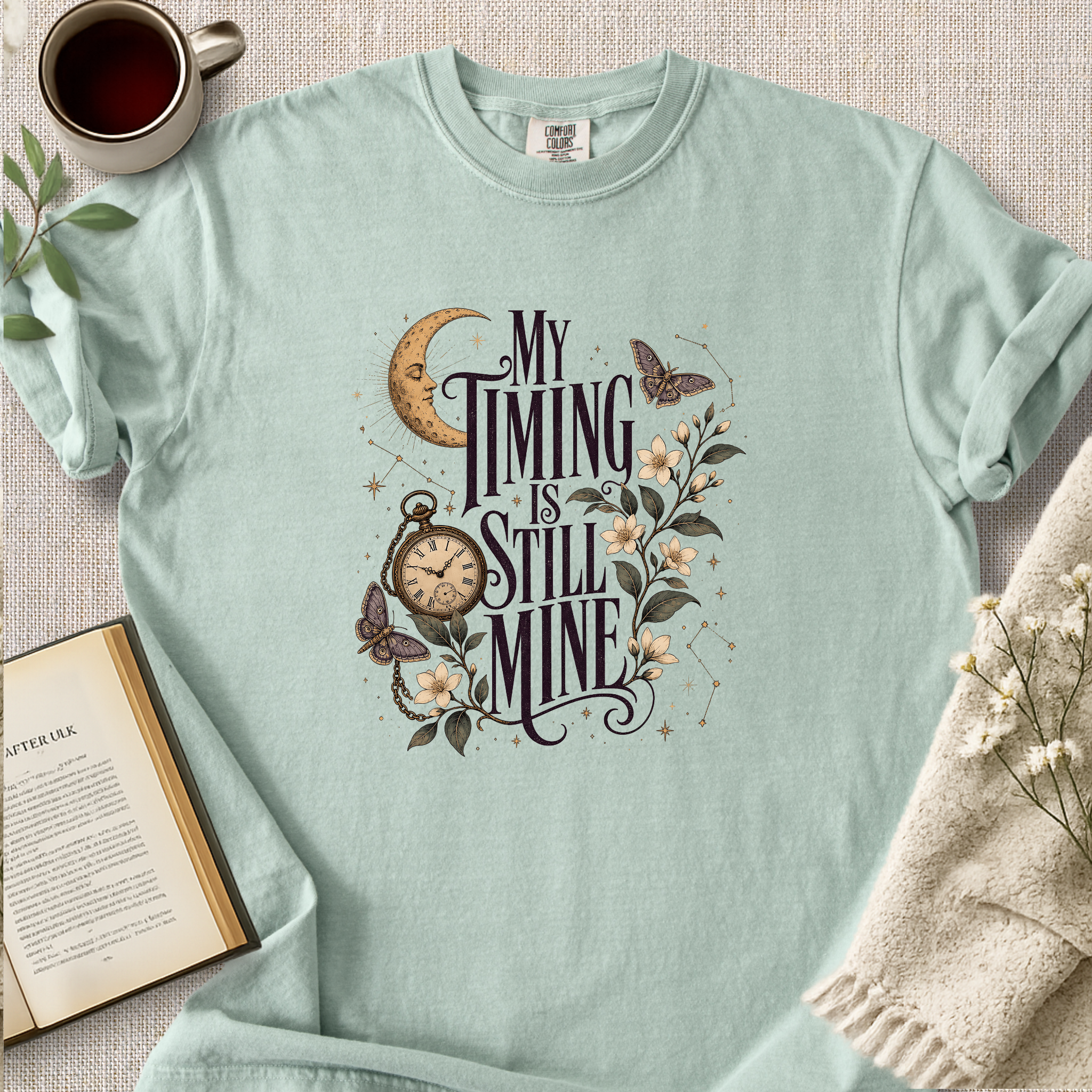 "My Timing Is Still Mine" Cozy Tee