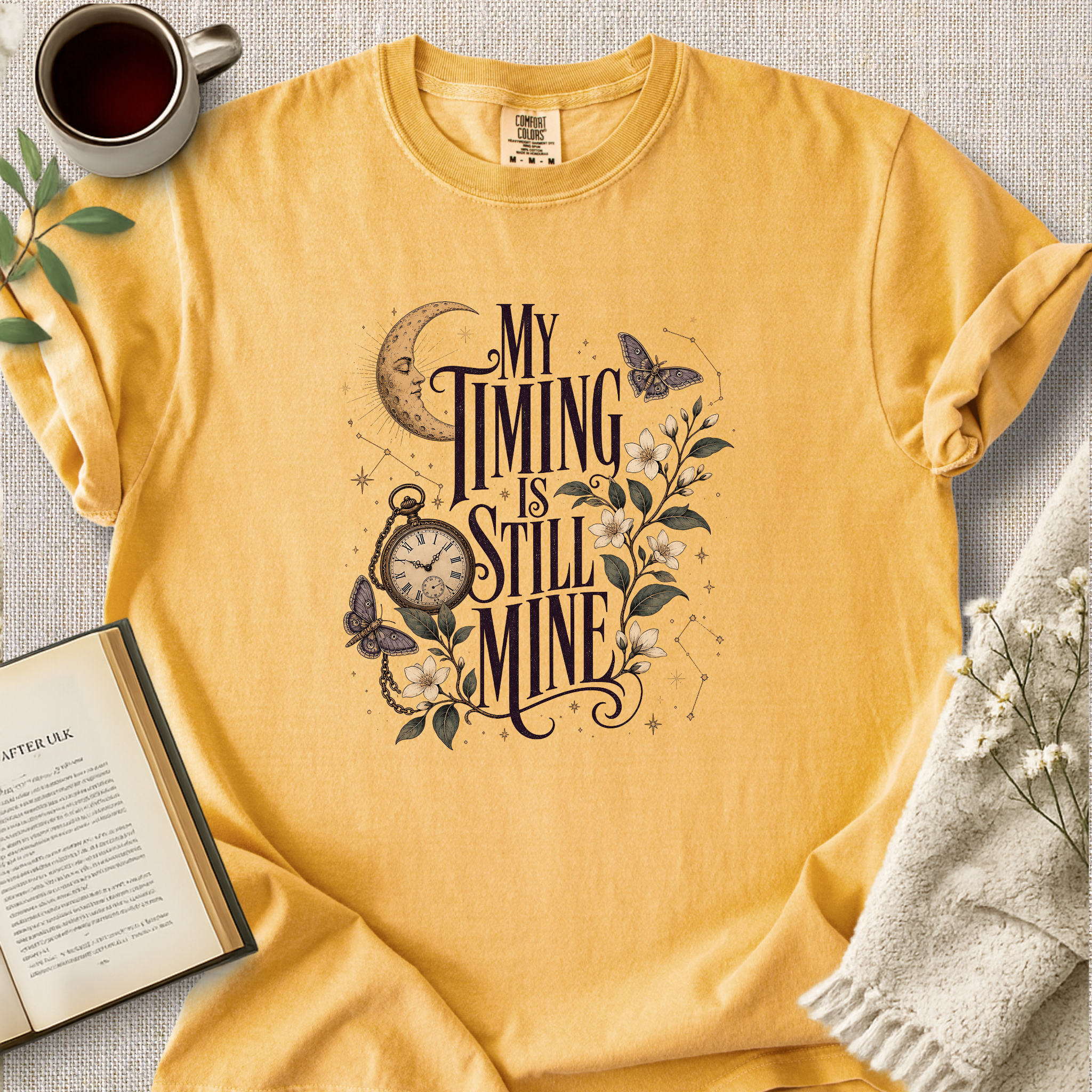 "My Timing Is Still Mine" Cozy Tee