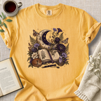 Celestial Journal Cat Moon Shirt Cozy Tee