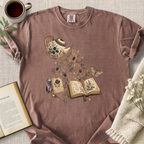 Tea Ritual Celestial Book Cozy Tee