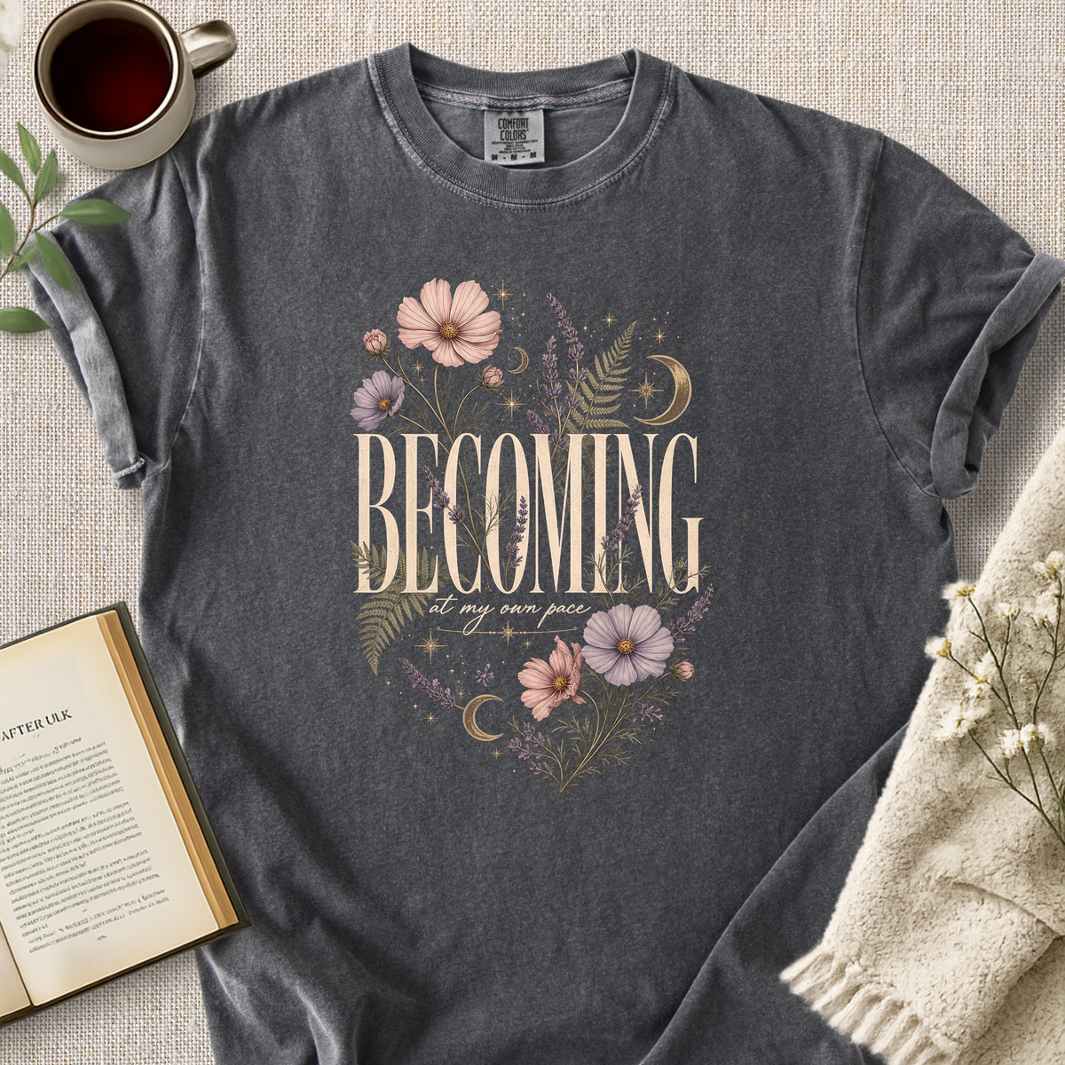Becoming At My Own Pace Cozy Tee