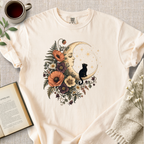 Moon Garden Black Cat Cozy Tee