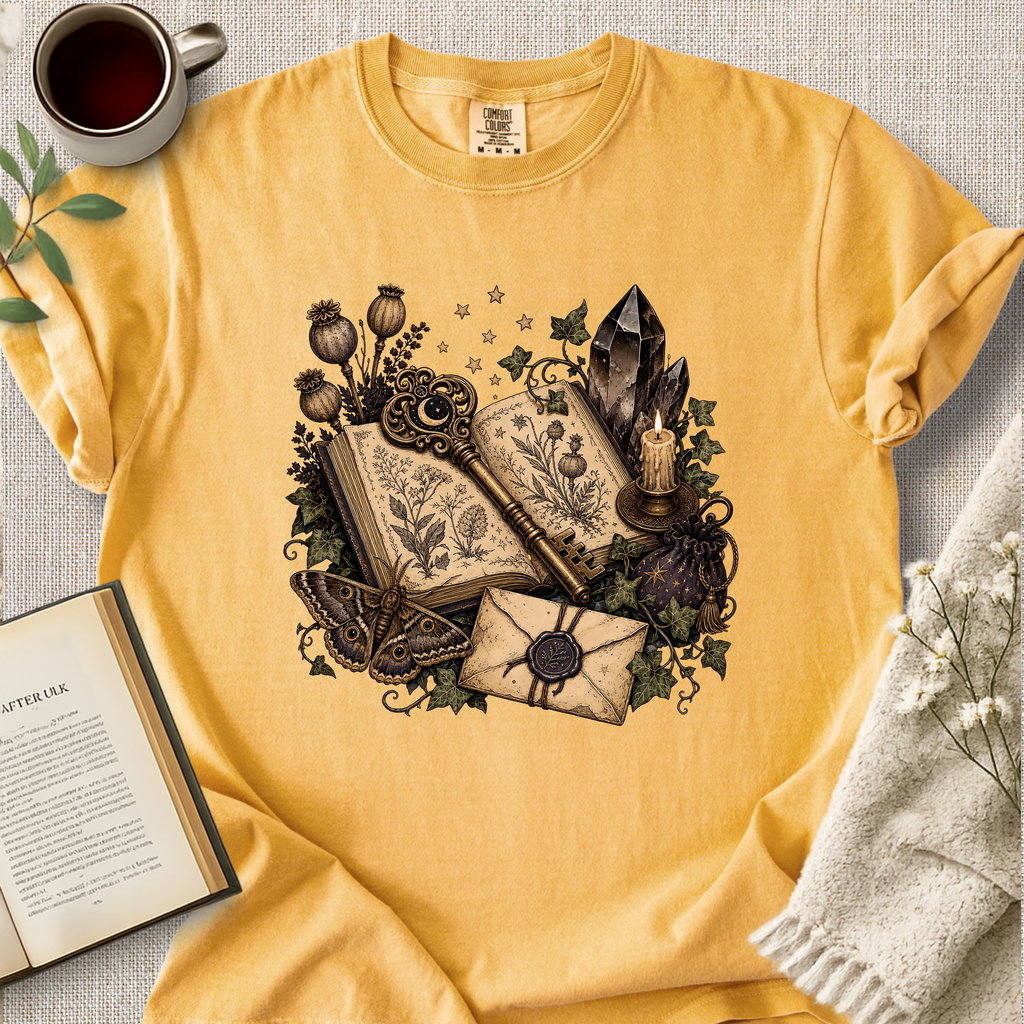 Mystical Key Journal Cozy Tee
