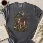 Mystical Mushroom Moon Cozy Tee