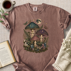 Mystical Mushroom Moon Cozy Tee