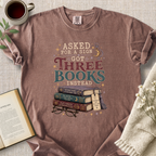 Asked For A Sign Got Books Cozy Tee