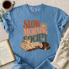 Slow Morning Society Cat Cozy Tee