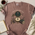 Trust The Quiet Yes Compass Cozy Tee