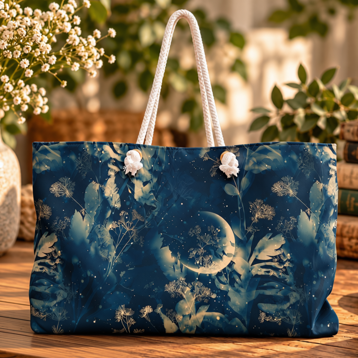 Moonlit Meadow Weekender Bag