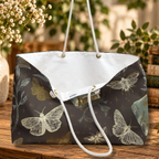 Midnight Library Book & Moth Weekender Bag