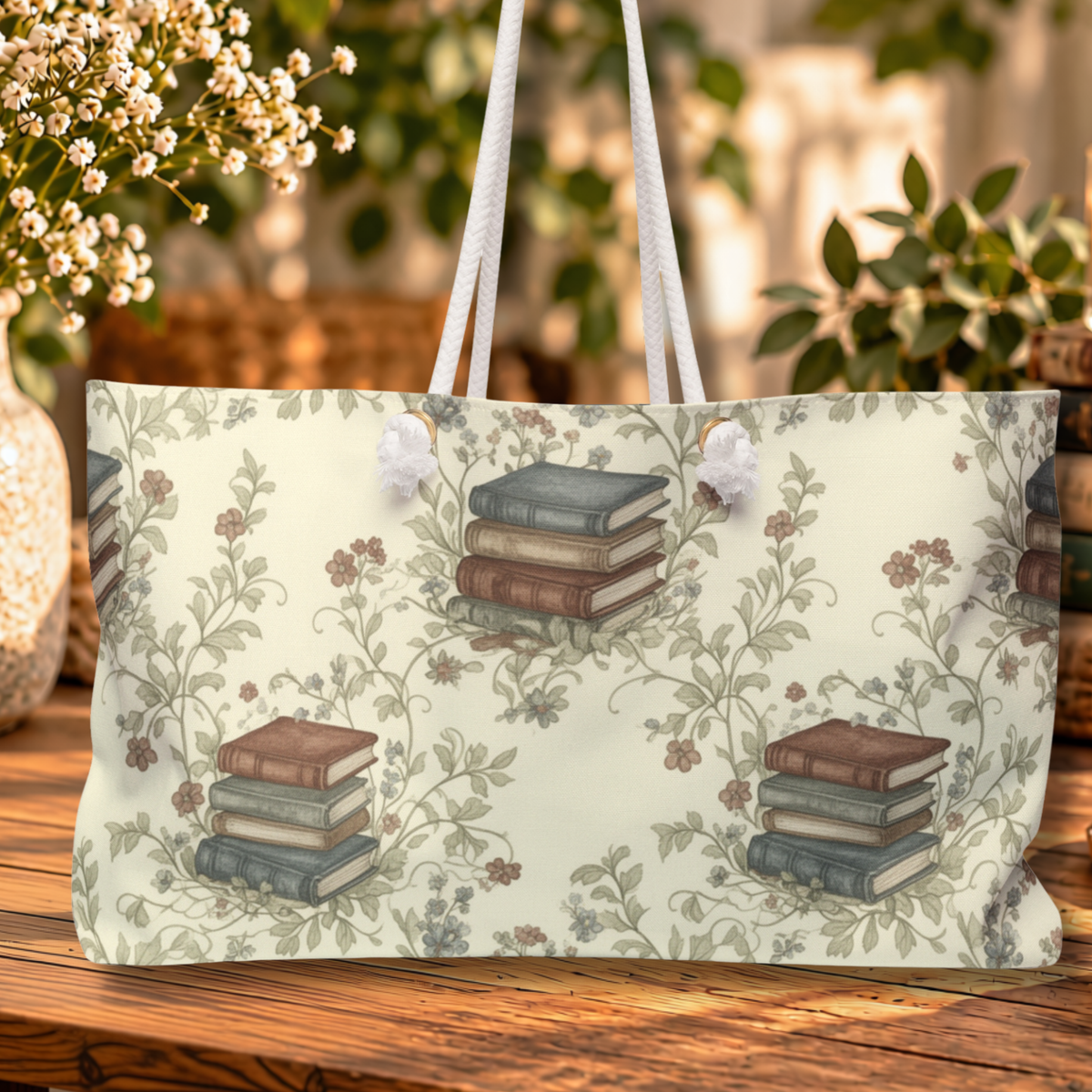 Storybook Garden Weekender Bag