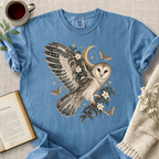 Celestial Barn Owl Botanical Cozy Tee