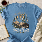 "Tonight's Plans, Pages & Phases" Cozy Tee